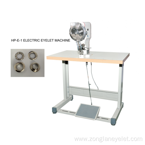 Electrical cloth button machine automatic eyelet machine